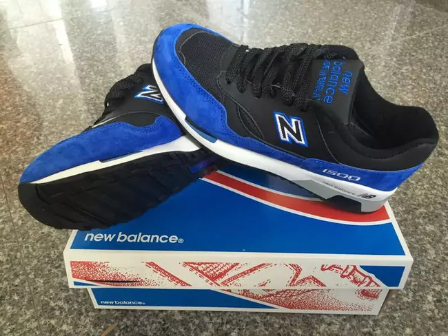 new balance running chaussures hommes noir blue